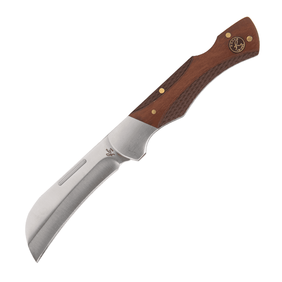 Klondike Lockback Hawkbill Knife Open